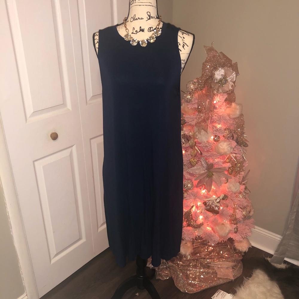 Blue dress